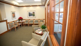 Reception area