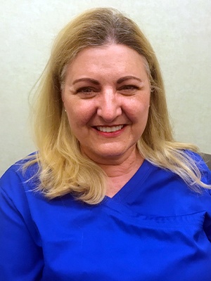 Dental hygienist Susan