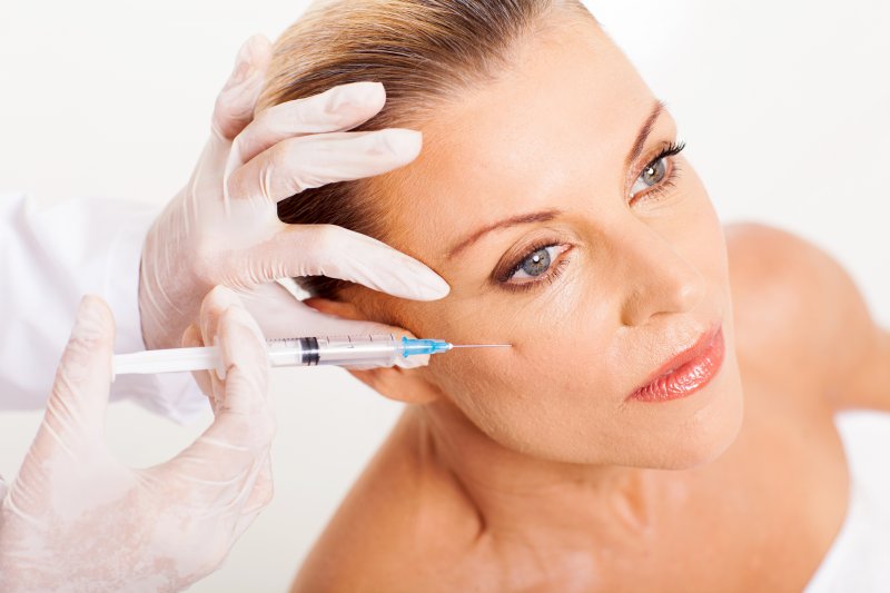 an older woman having BOTOX in Pewaukee